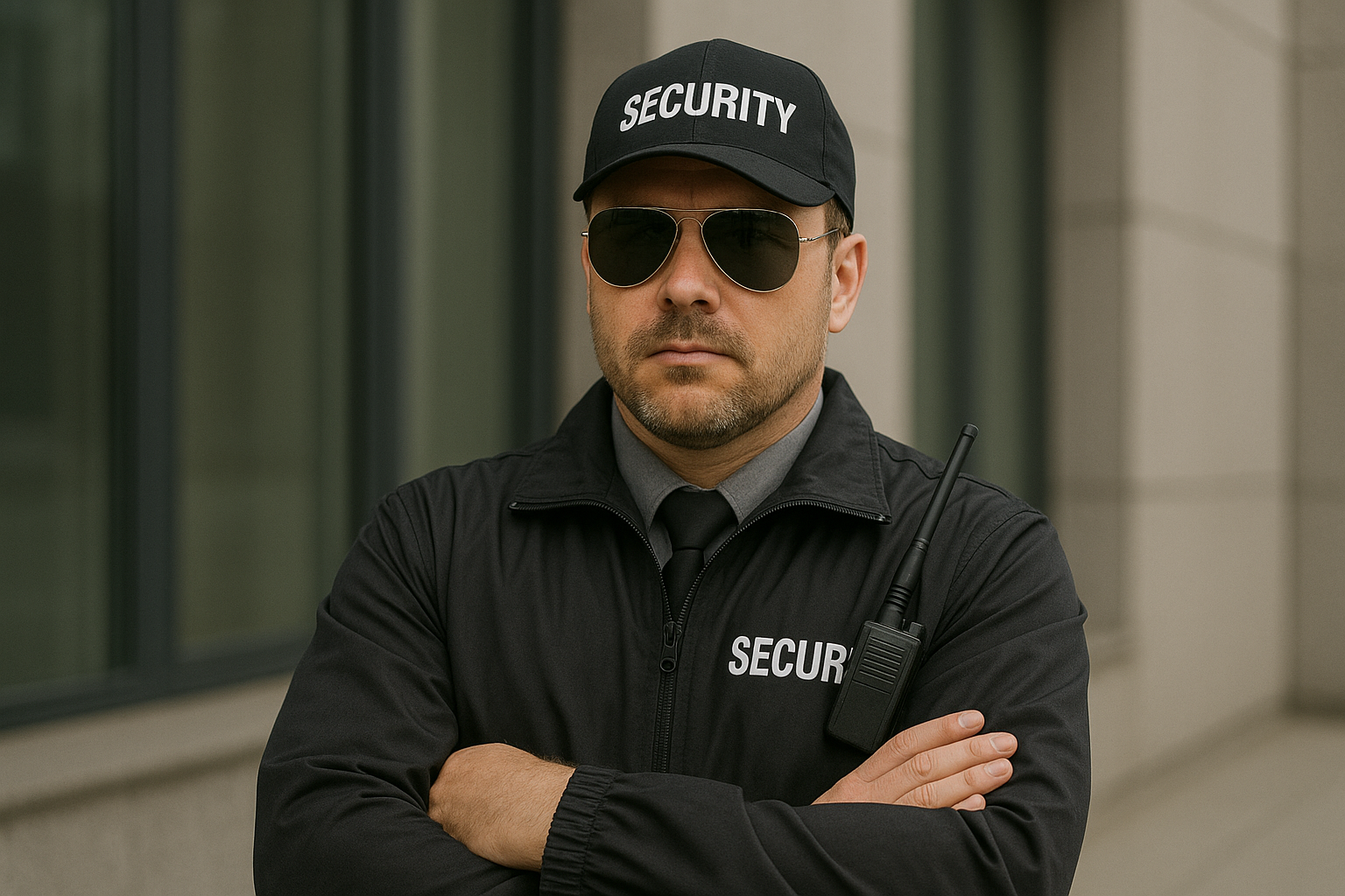 Biztonsági szolgáltatás illusztráció